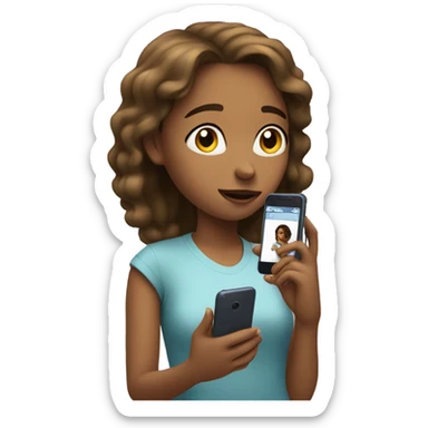 girls voice message sticker