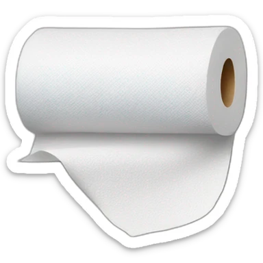 Paper towel sticker