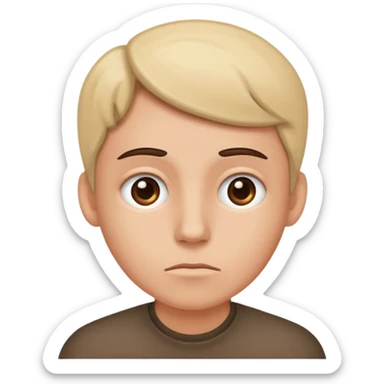 thinking or trying to remember sticker