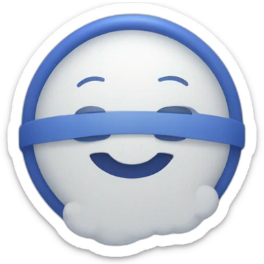 Facebook Blue verification badge emoji sticker