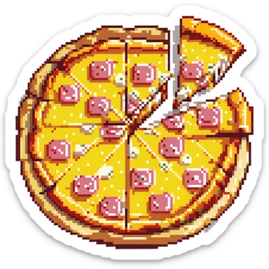 Hawaiian Pizza sticker