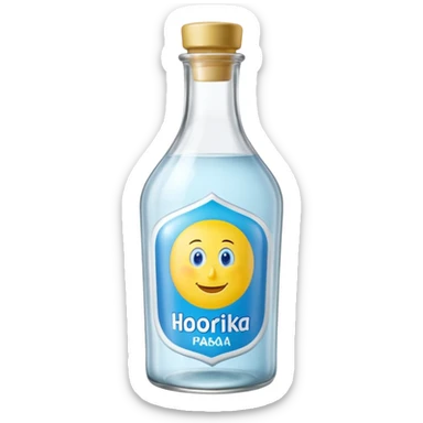 Ukrainian horilka "Козацька Рада" sticker