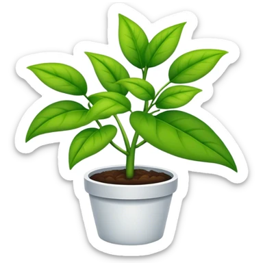 plante verte sticker