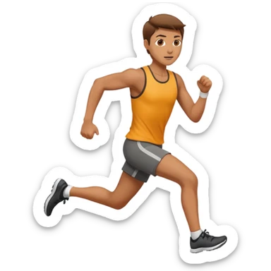 beat running sticker