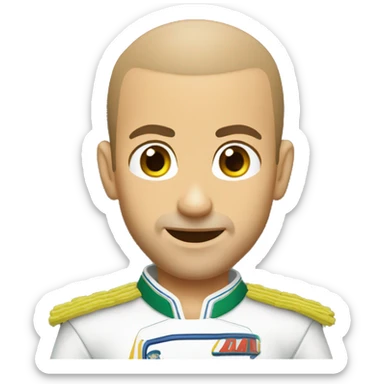 Zidane with couscous sticker