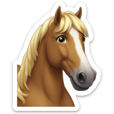 Looking a gift horse in the mouth sticker
