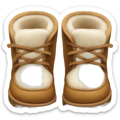 Ugg shoes sticker