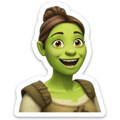 Fiona Shrek sticker