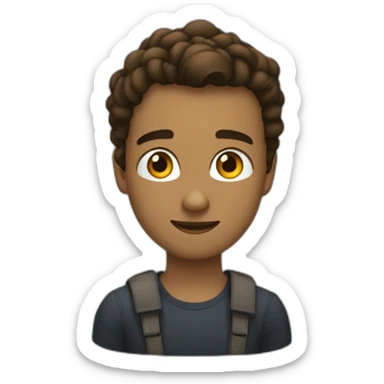 Quelqu'un qui rêve de son crush sticker