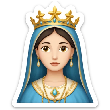 virgen de la estrella del mar sticker