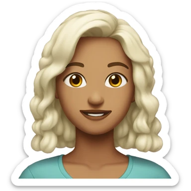 Розовые бантики  sticker