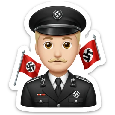 Nazi Almanyası bayrağı sticker