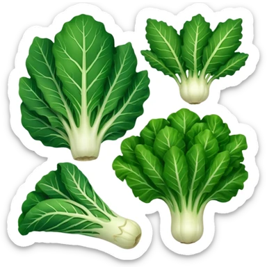 leafy vegetable sticker