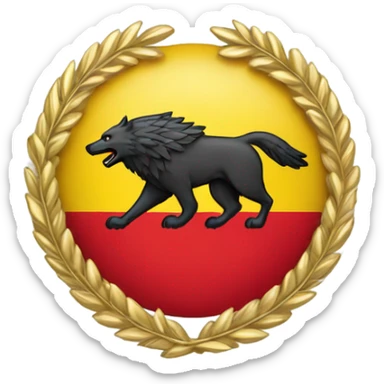 Roman Empire flag sticker