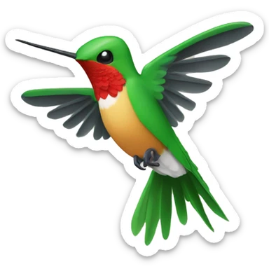 Colibri sticker