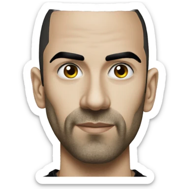 Travis barker from taxi driver sticker