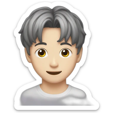 Jung kook from bta sticker