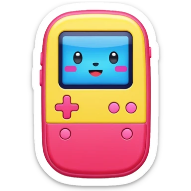 Tamagotchi from the Turning Red movie sticker