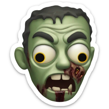 cod zombie sticker
