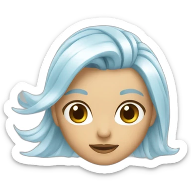 ICE SPICE en jupe courte sticker