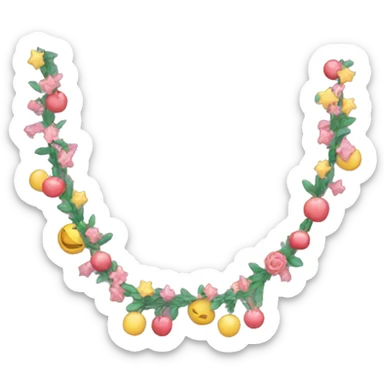 garland sticker
