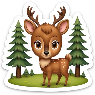 bambi sticker