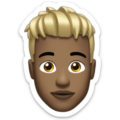 Le rappeur XXXTENTACION sticker