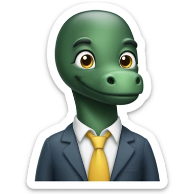 Nessie as a project manager  sticker