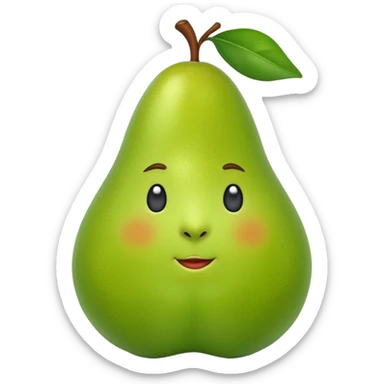 pear sticker