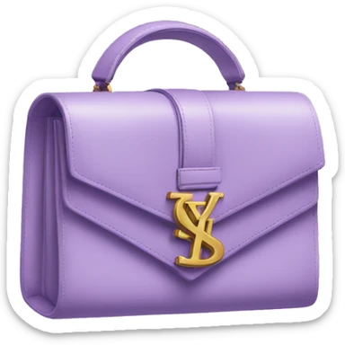 Lilac ysl handbag sticker