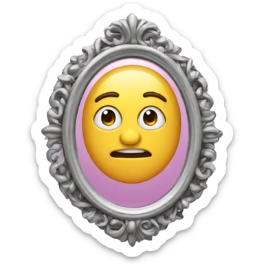 Miroir  sticker