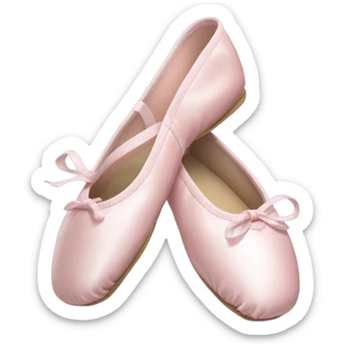Ballet point shoes sticker