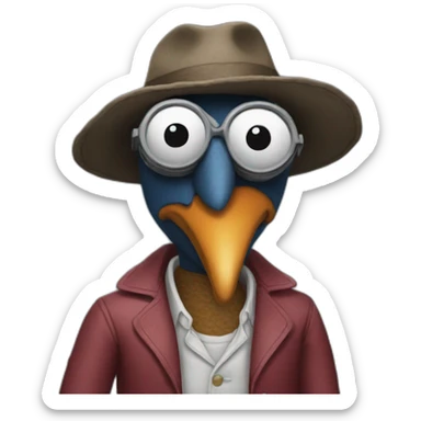gonzo sticker