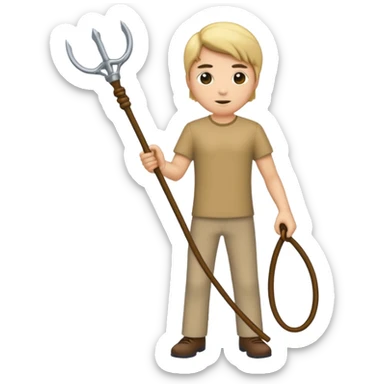 men with whips sticker