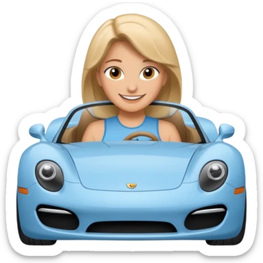 sally carrera from cars movie sticker