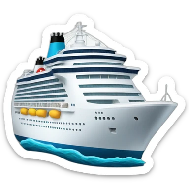 cruise ship sticker
