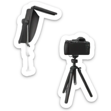 PhotoBooth on a tripod sticker