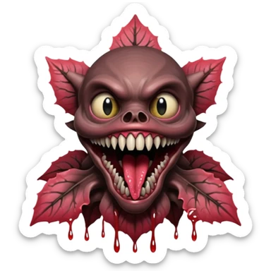 Demogorgon Stranger Things  sticker