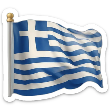 greece flag sticker