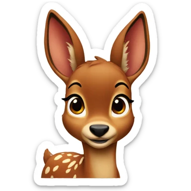 bambi sticker
