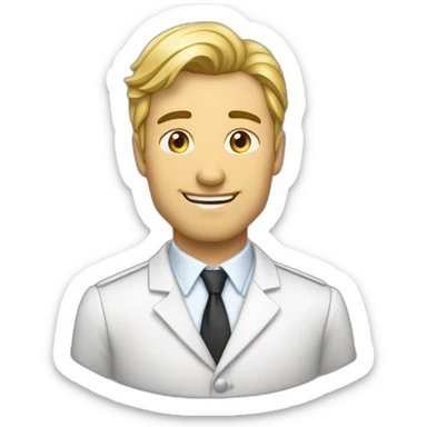 белый мужчина лысая голова черная борода с сединой с карими глазами sticker