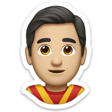 Joaquín Sánchez Rodríguez Edith a Spain flag sticker