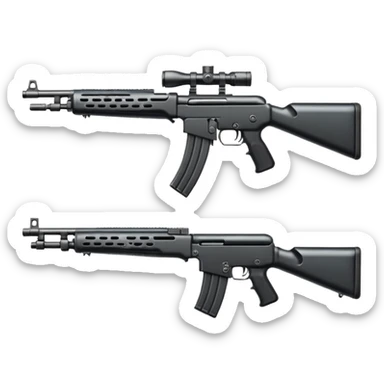 Rifles sticker