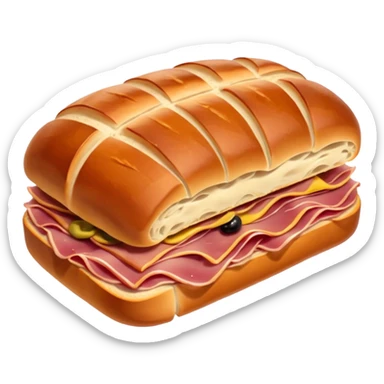 pan de jamon venezolano sticker