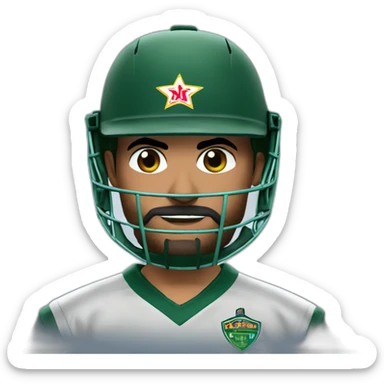 babar azam sticker