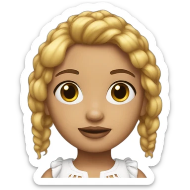 poupée Annabelle sticker