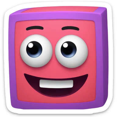 Numberblocks 4 sticker