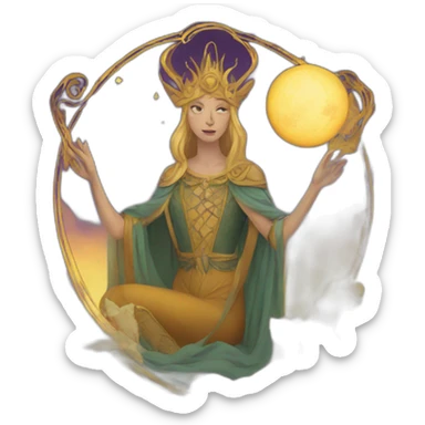 Tarot sticker