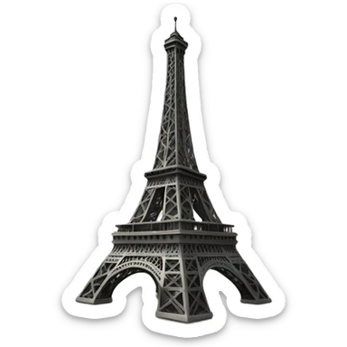 Eiffel tower sticker