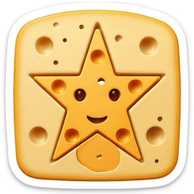 cheese witchcraft occult pentagram sticker